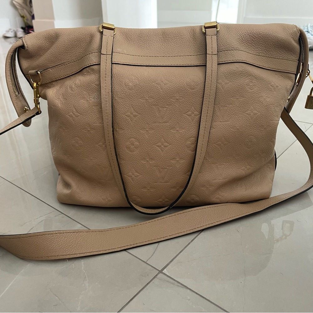 Louis Vuitton Boetie Handbag Monogram Empreinte Leather MM